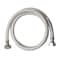 Thrifco Plumbing 1/2 Inch Comp x 1/2 Inch FIP Flexible Braided PVC 48 Inch Riser 4400447 - alternate 1